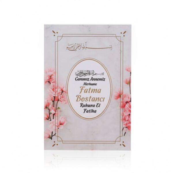 Bahar Model Pembe Renkli Yasin Kitabı